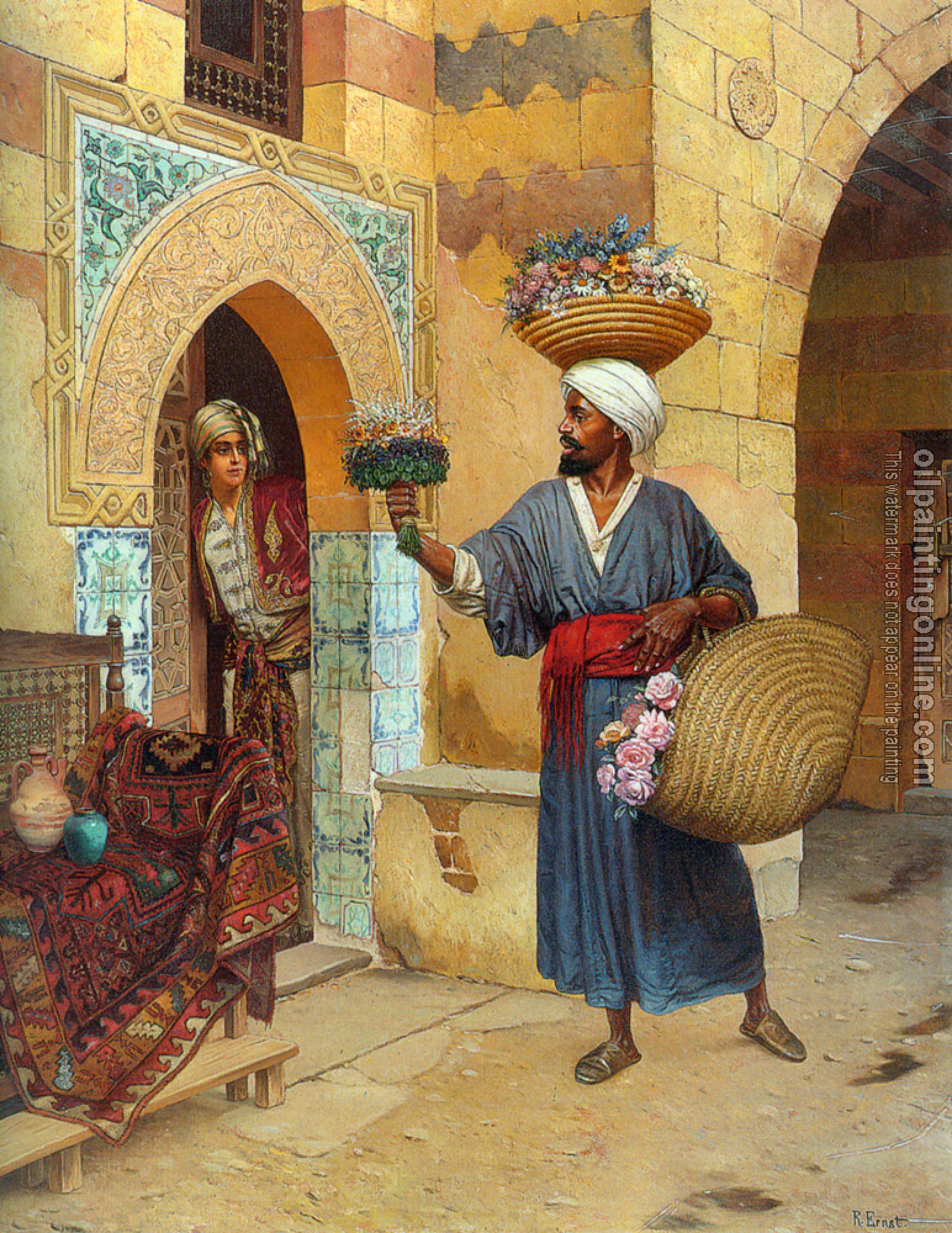 Ernst, Rudolf - The Flower Seller